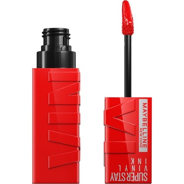 Labial Líquido SuperStay Vinyl Ink Tono Red Hot Maybelline alt