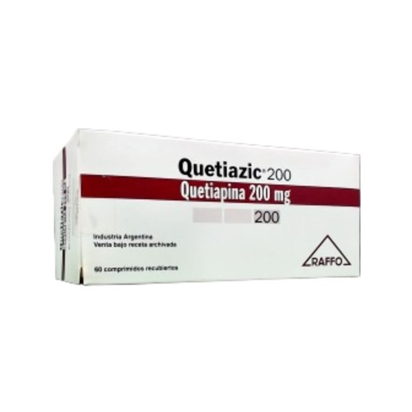 Raffo Quetiazic Quetiapina 200 Mg x 60 Comp #1