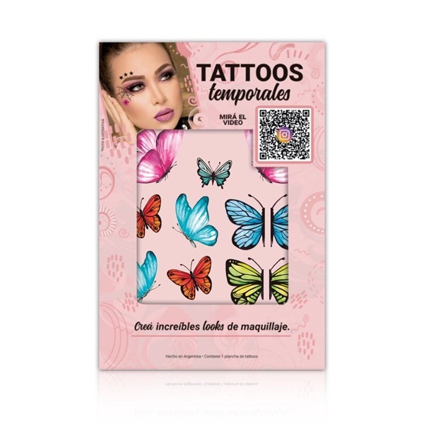 Jactans Tattoos Temporales Mariposas #1