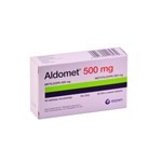 Aldomet 500 Mg |  30 comprimidos | Metildopa #1