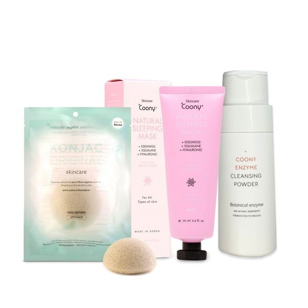 Combo Piel Mixta Coony + Konjac #1