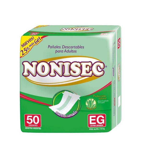 Nonisec Pañales Descartables Para Adultos Hiperpack Xg #1