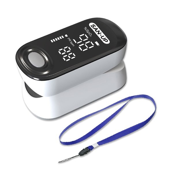 San Up Oximetro de Pulso Oxisense Negro