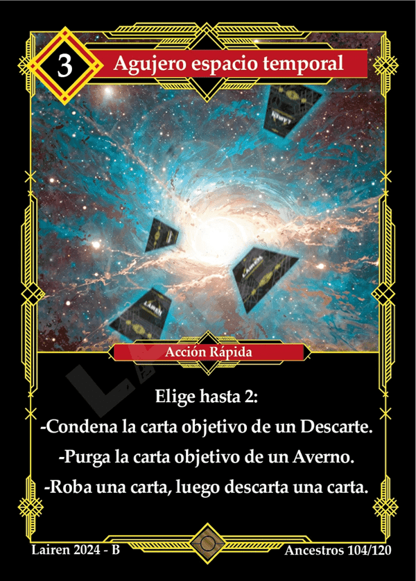 104 Agujero Espacio Temporal - Coste 3