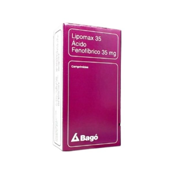 Bagó Lipomax 35 Fenofíbrico, C 35 Mg x 30 Comp #1