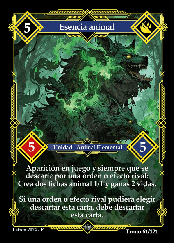 061 Esencia Animal - Coste 5 #1