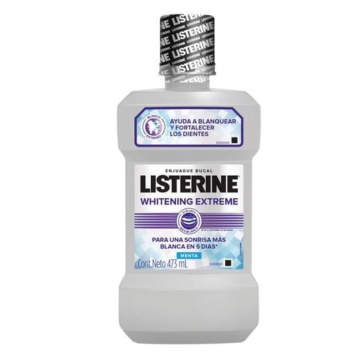Enjuague Bucal Listerine Whitening Extreme x 473 ml #1