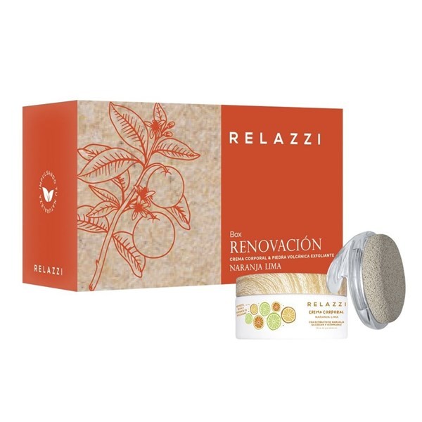 Relazzi Box Naranja Lima (Crema Corporal + Piedra Volcanica Exfoliante) #1