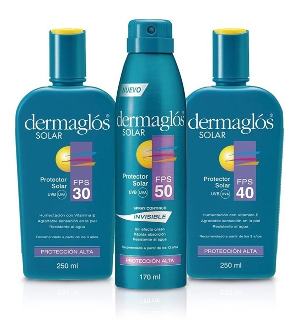 Kit Dermaglós Solar Fps 30 + Fps 40 + Fps 50 #1