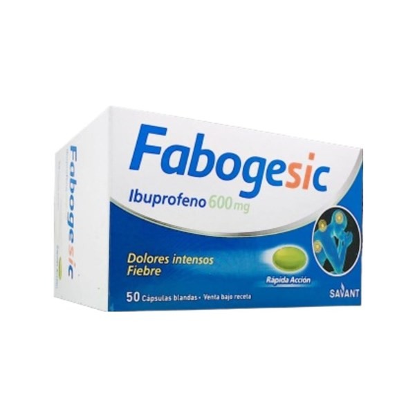Savant Consumer Fabogesic 600 Rapida Accion Ibuprofeno x 50 Cáps #1