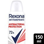 Desodorante Femenino Rexona Antibacterial 72h 150 Ml #1
