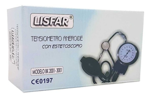 Lisfar Tensiómetro Aneroide Con Estetoscopio