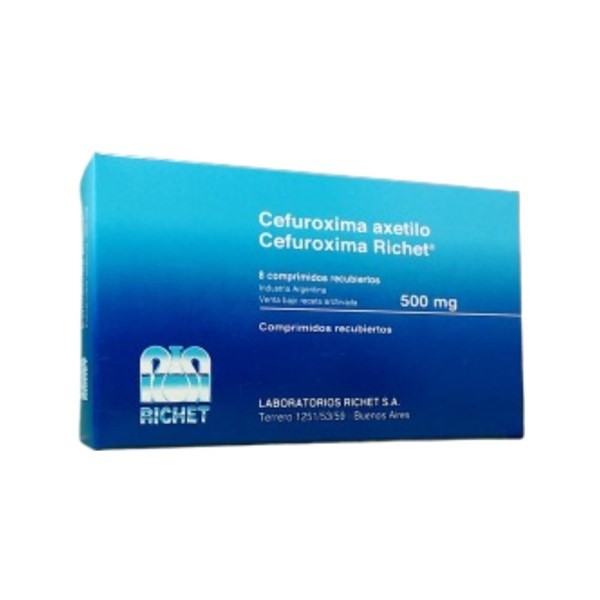 Laboratorios Richet Cefuroxima Richet 500 Mg x 8 Comp #1