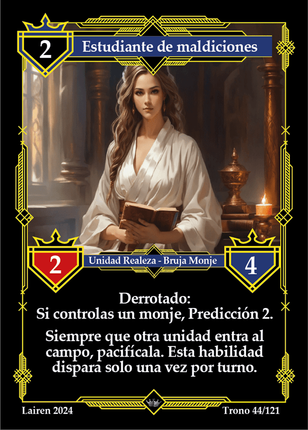 044 Estudiante De Maldiciones 1ra Edicion - Coste 2 #1