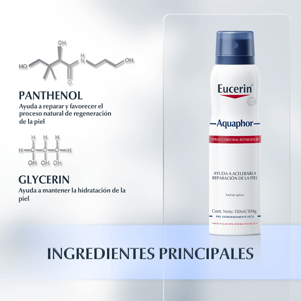 Eucerin Spray Corporal Reparador Aquaphor Para Piel Seca 150 ml alt