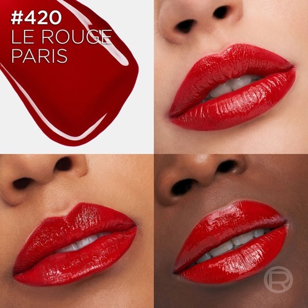 Labial Líquido Laque Resistance Tono Labial 420 le Rouge Paris Loreal París alt