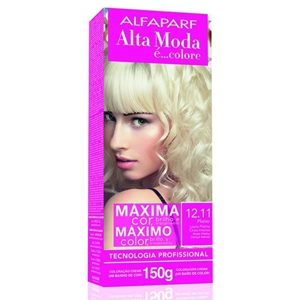 Alfaparf Alta Moda Kit Coloracion 12.11 Rubio Platino Ceniza Intenso