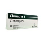 Baliarda Clonagin 1 Clonazepam 1 Mg x 60 Comp Birranurado #1