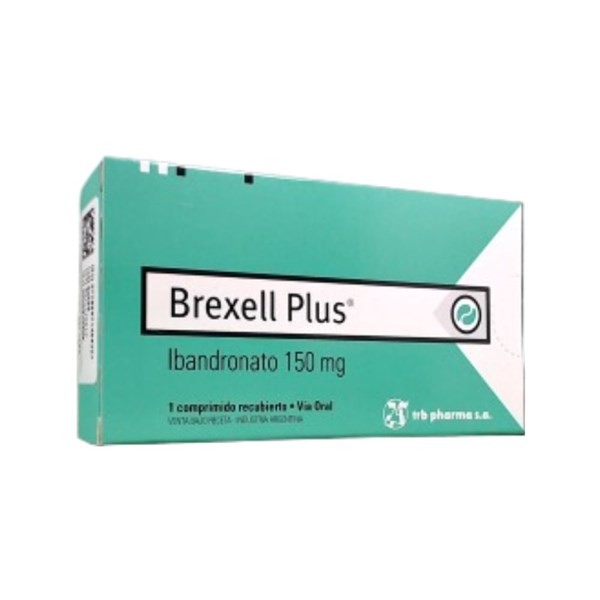 Trb-Pharma Brexell Plus Ibandrónico, C. 150 Mg x 1 Comp Recubiertos #1