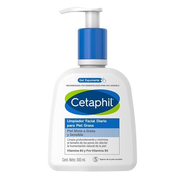 Cetaphil Loción Limpiadora para Piel Gasa x 300ml
