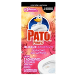 Pato Floral Bloque Limpiador Adhesivo Inodoro 3 Unidades #2