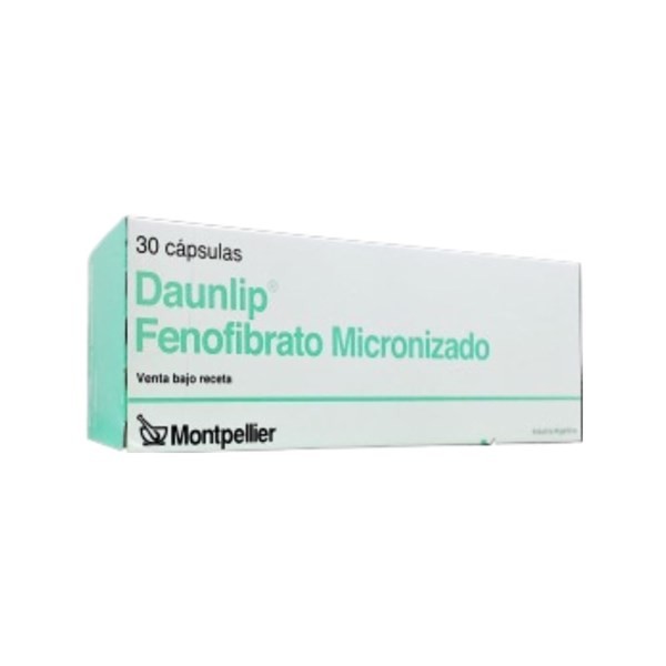 Montpellier Daunlip Fenofibrato Micronizado x 30 Cáps #1