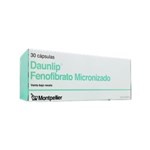 Montpellier Daunlip Fenofibrato Micronizado x 30 Cáps #1