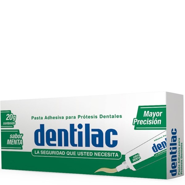 Dentilac Pasta Adhesiva Sabor Menta 20 gr alt