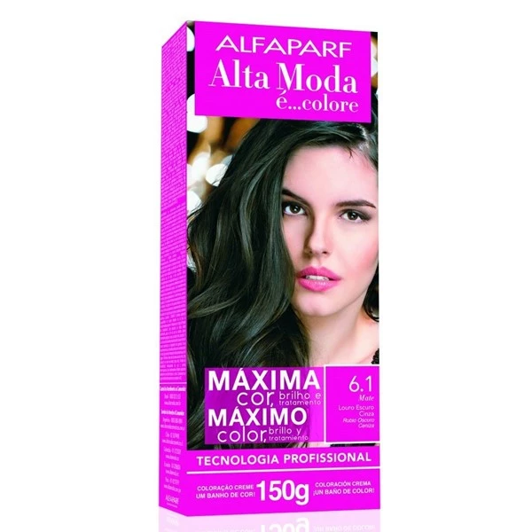 Alfaparf Alta Moda Kit Coloracion Rubios 6.1 Rubio Oscuro Ceniza 6.1 Rubio Oscuro Ceniza Intenso