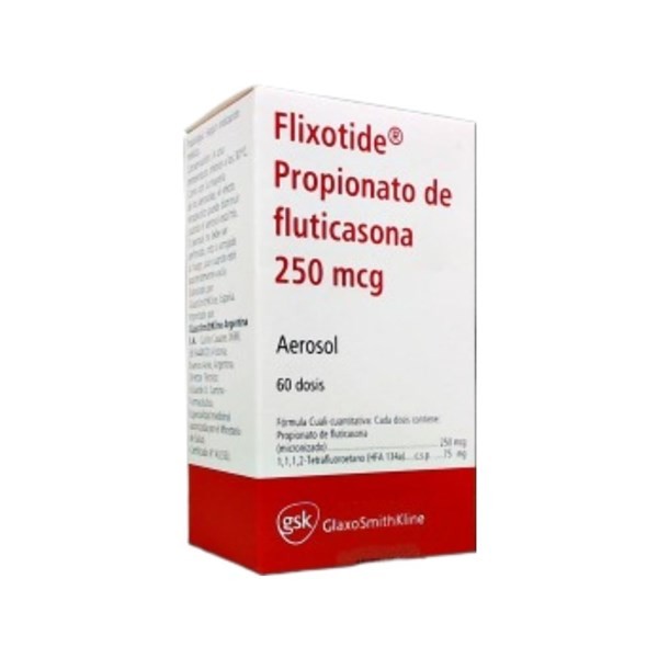 Glaxo Smithkline Flixotide Fluticasona 250 Mcg Inhalador x 60 Dosis #1