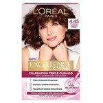 Kit Tintuta Excellence Creme Con Ácido Hialurónico Color 4 45 Castaño Cobrizo Caoba #1