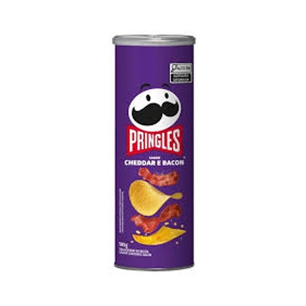 Papas Fritas Pringles de Chedar Y Bacon 105 grs #1