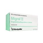 Montpellier Migral Ii x 50 Comp Recubiertos #1