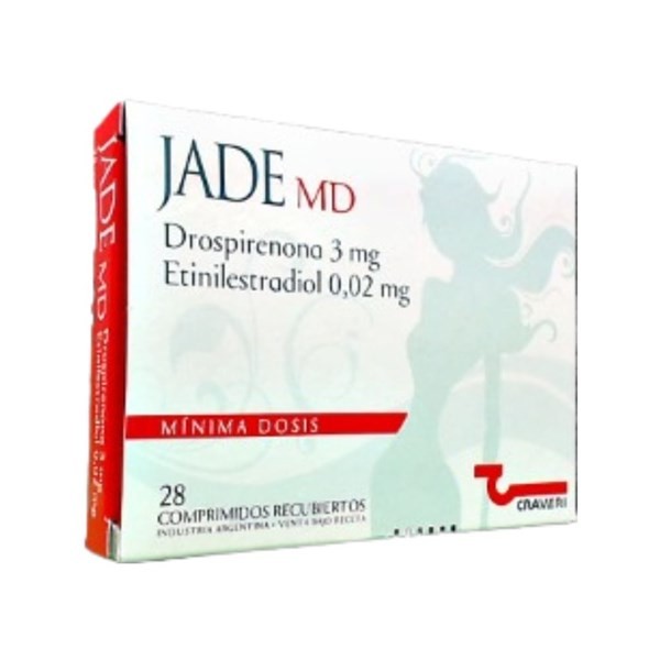 Craveri Jade Md Drospirenona + Etinilestradiol x 28 Comp #1
