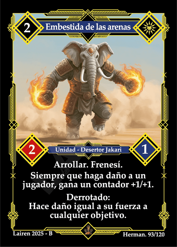 093 Embestida De Las Arenas - Coste 2 #1