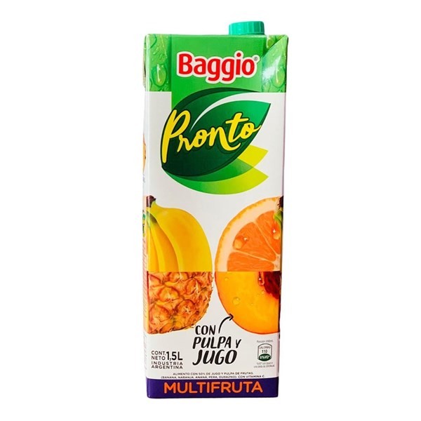 Jugo Baggio Pronto Multifruta x 1,5 lt #1