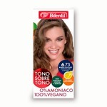 Biferdil Biocolor 0% Amoniaco 6.73 Rubio Oscuro Chocolate Dorado #1