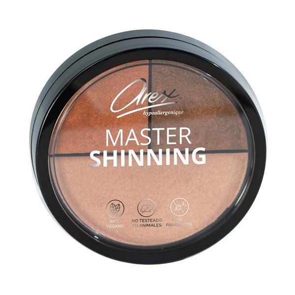 Arex Iluminador Trio Master Shinning Cremoso Presentación Maquillaje Sin Presentación