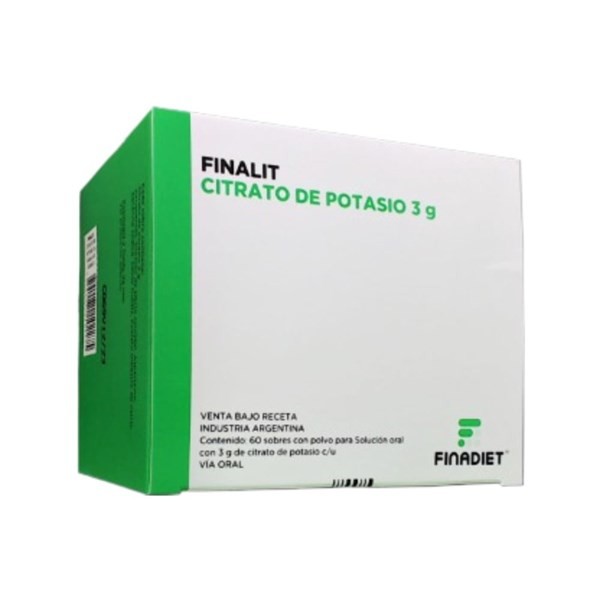 Finadiet Finalit Potasio, Citrato x 60 Sobres #1