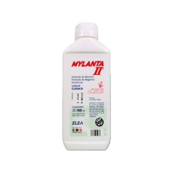 Elea Mylanta Ii Aluminio + Asoc Líquido x 160 ml