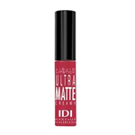 Labial Liquido Ultra Matte Creamy Tono Brick Red IDI Make Up #3