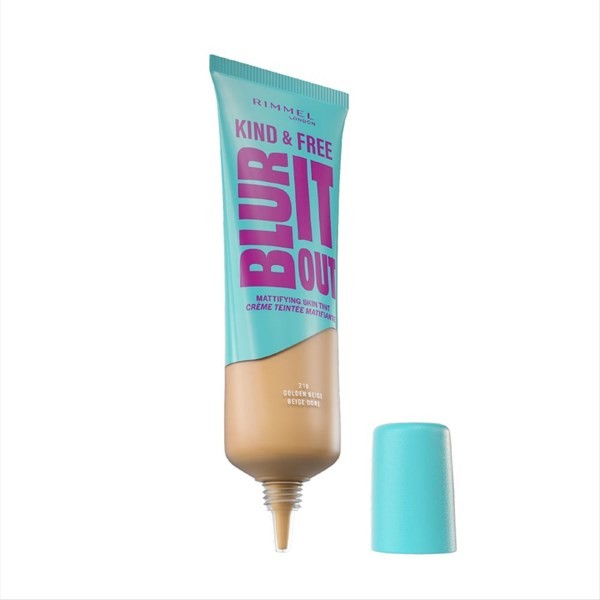 Base Rimmel Kind & Free Matte x 30 ml Color 210 golden Beige #1