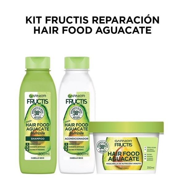 Fructis Combo  Nutrición Hair Food Aguacate #1