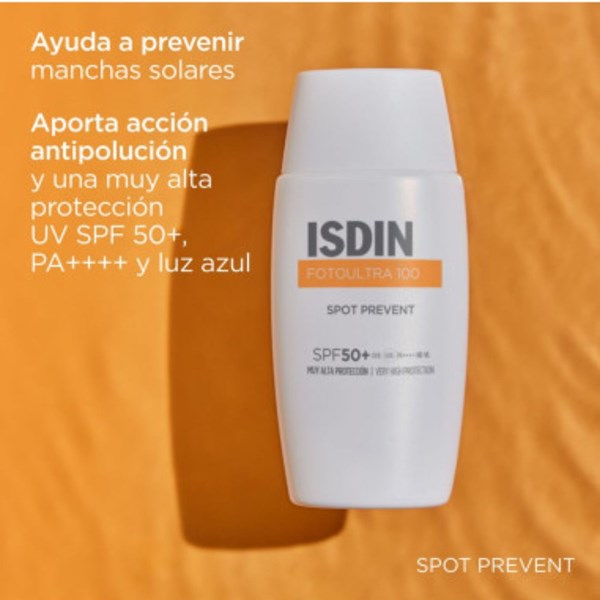 Protector Solar Fps 50 antimanchas Isdin Fotoultra Spot Prevent Capacidad 50 ml alt