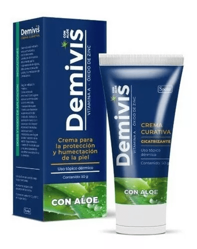 DEMIVIS CREMA CURATIVA CON ALOE X 50GRS. #1