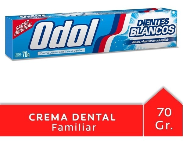 Odol Dientes Blancos Crema Dental 70 g #1