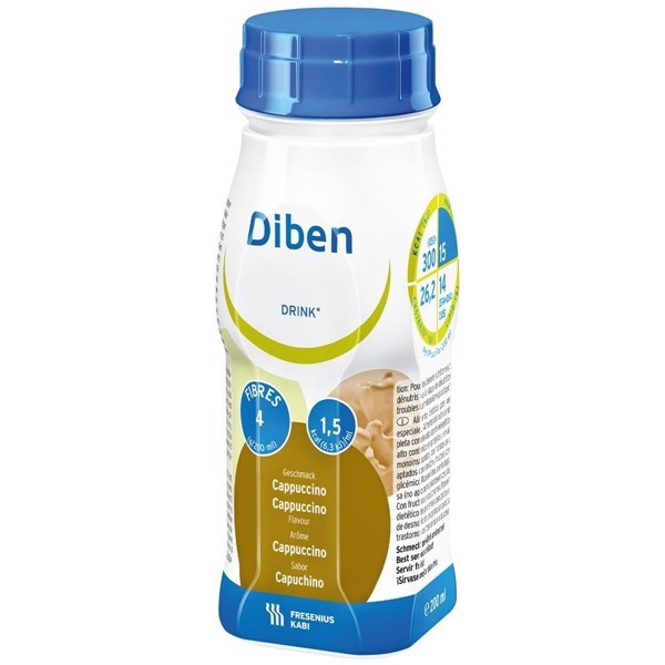 Fresenius Kabi Alimento Dietario Fresubin Diben Drink Sabor Capuccino 200 ml #1