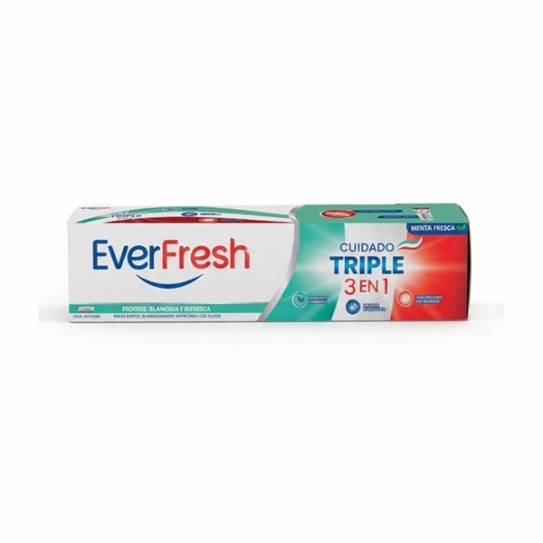 Everfresh Pasta Dental Cuidado Triple 3 en 1 90 gr