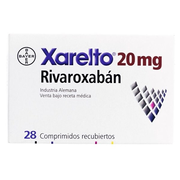 Xarelto 20mg | 28 Tabletas | Rivaroxabán #1