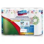 Rollo Cocina Felpita Doble Hoja Navidad 3x40 #3